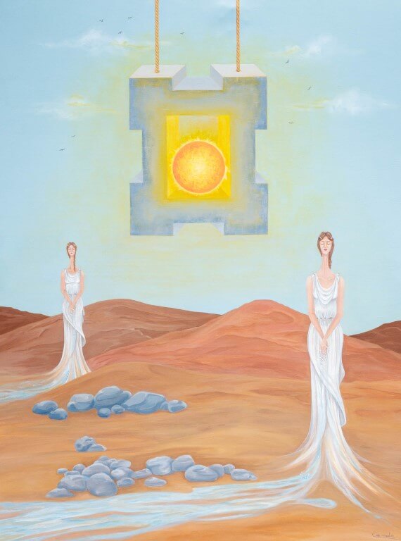 Puesta solar - 90x120